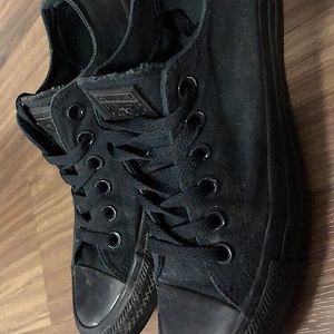 All black converse